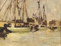 Paul Cornoyer (American, 1864–1923) — Gloucester Harbor