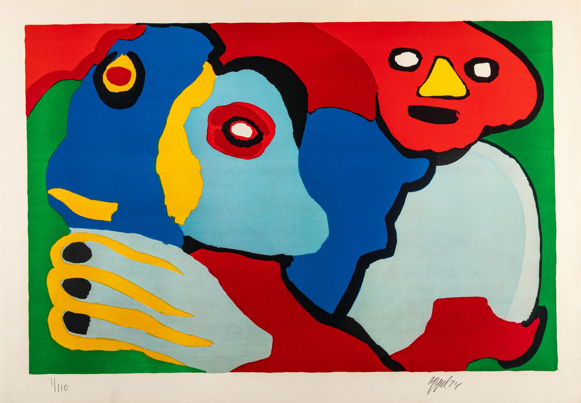 The Sunshine People (complete portfolio of ten lithographs with original cloth case)