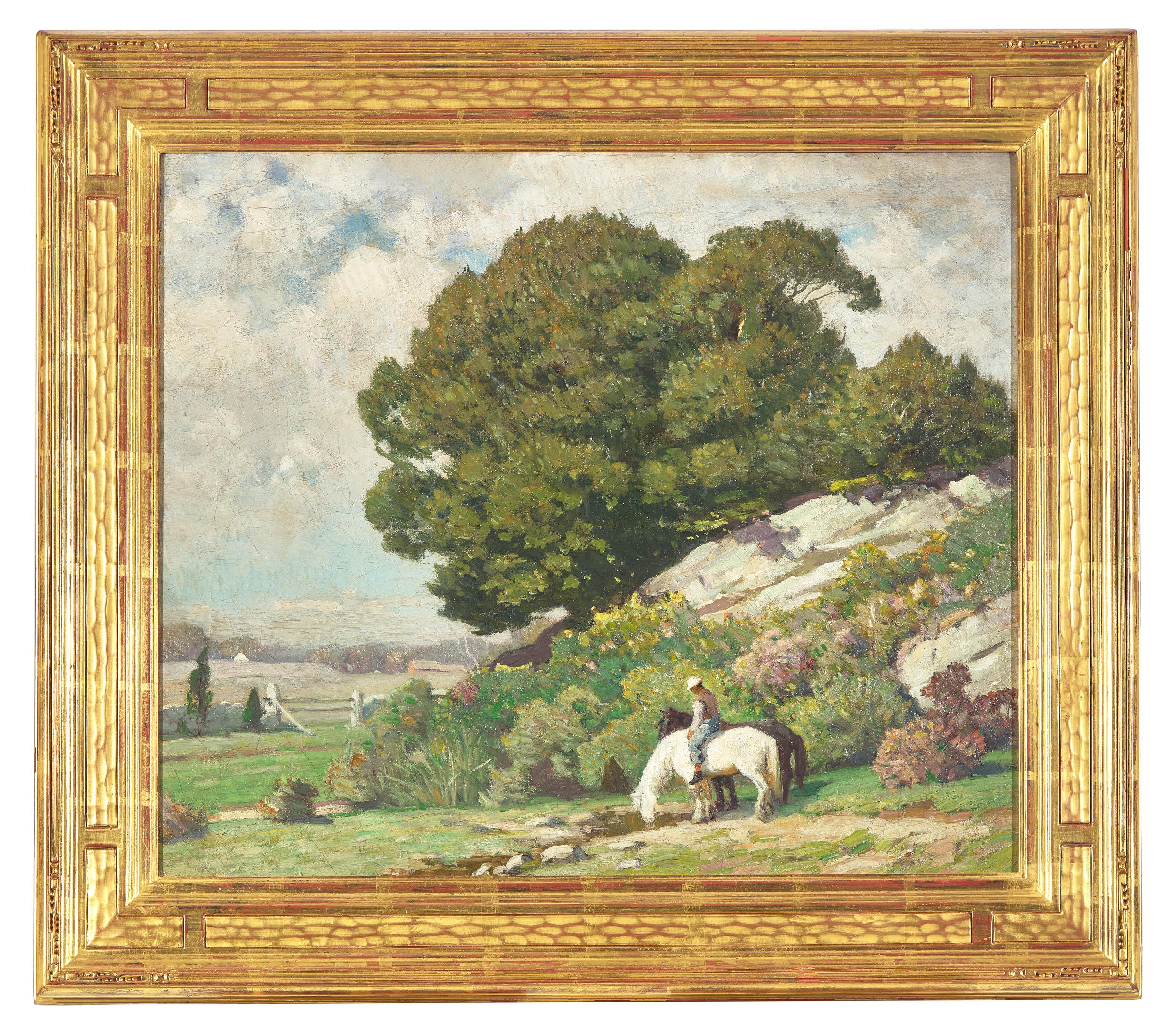 On Horseback, c. 1900