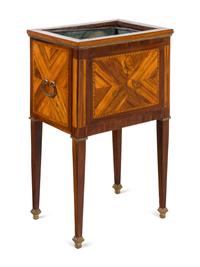 A Louis XVI Kingwood and Marquetry Jardinière