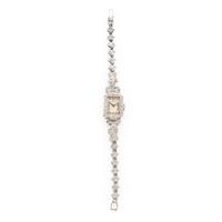 Hamilton, White Gold and Diamond Watch