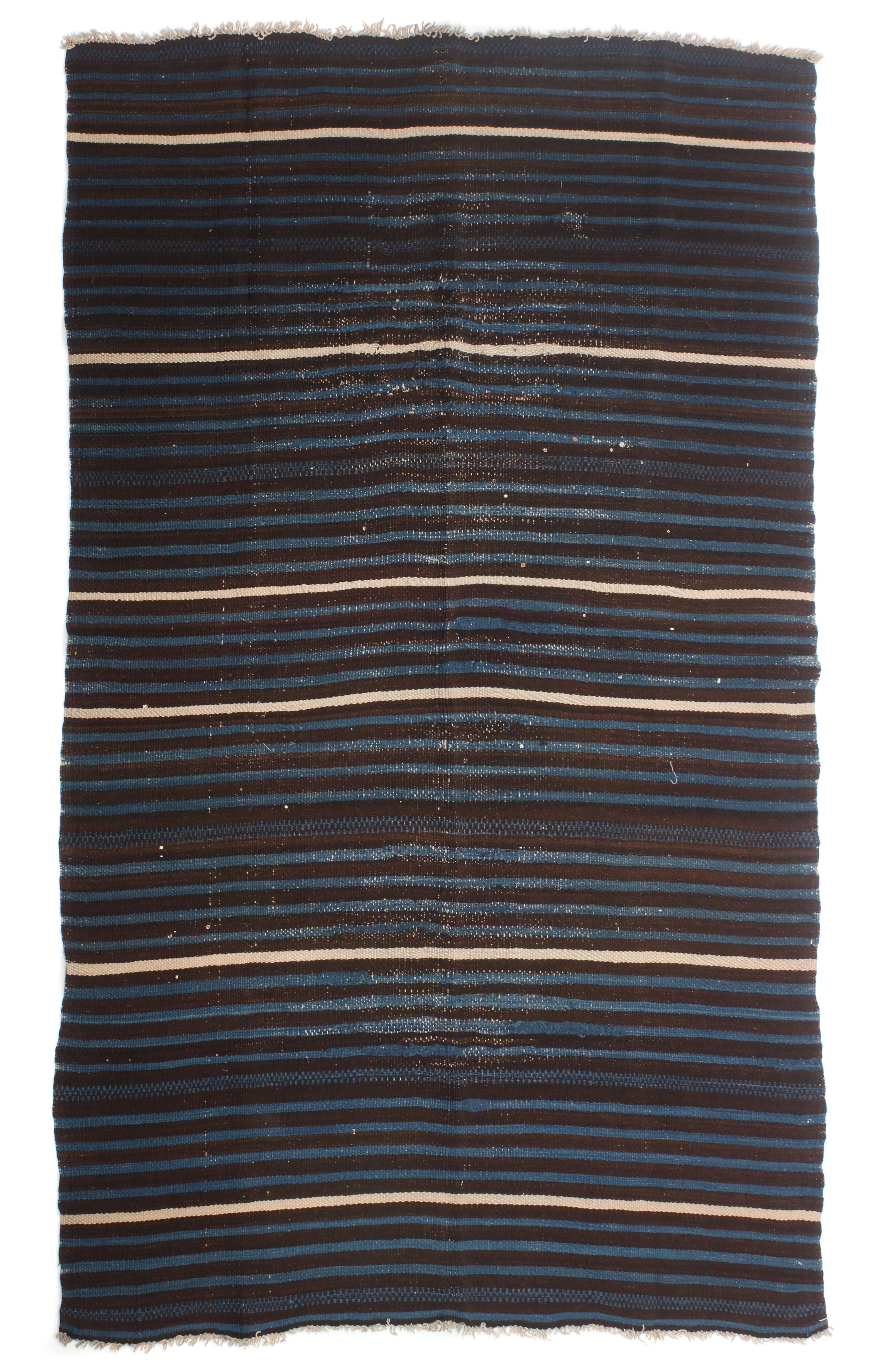 A Rio Grande Textile 81 5/8 x 52 inches.