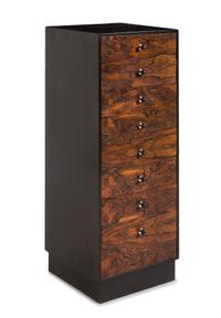 Harvey Probber (American, 1922-2003), c.1960, an eight-drawer jewelry chest