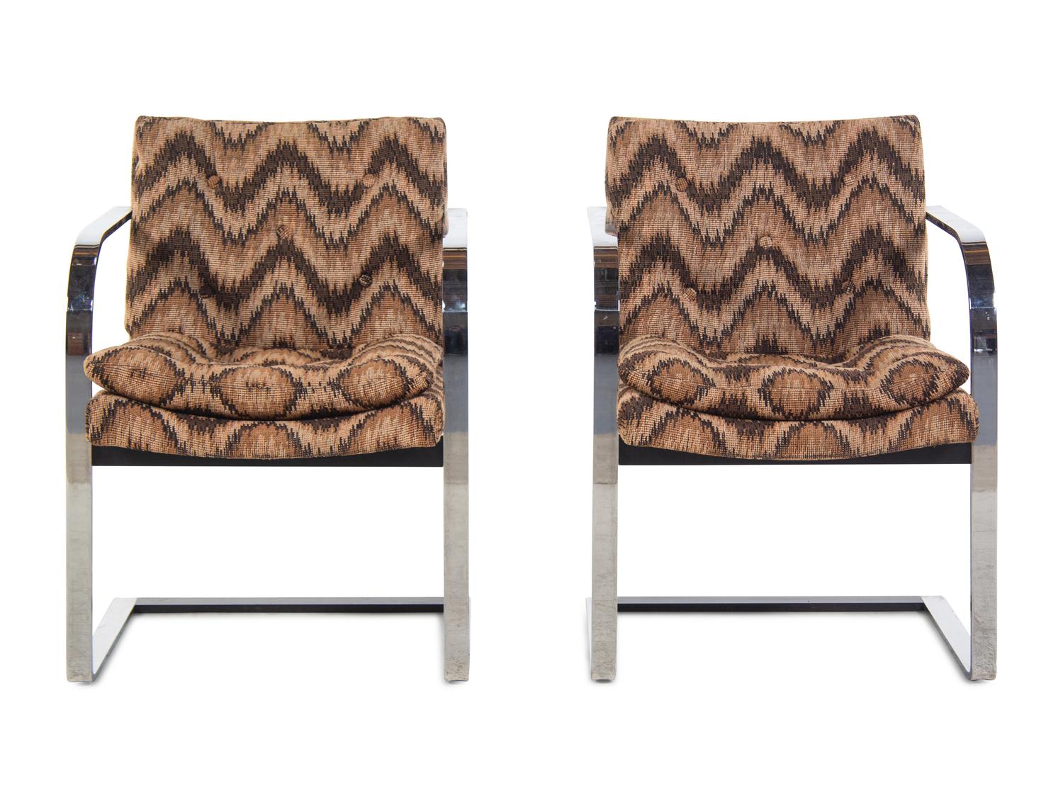 A Pair of BRNO Chairs in the Style of Mies van der Rohe