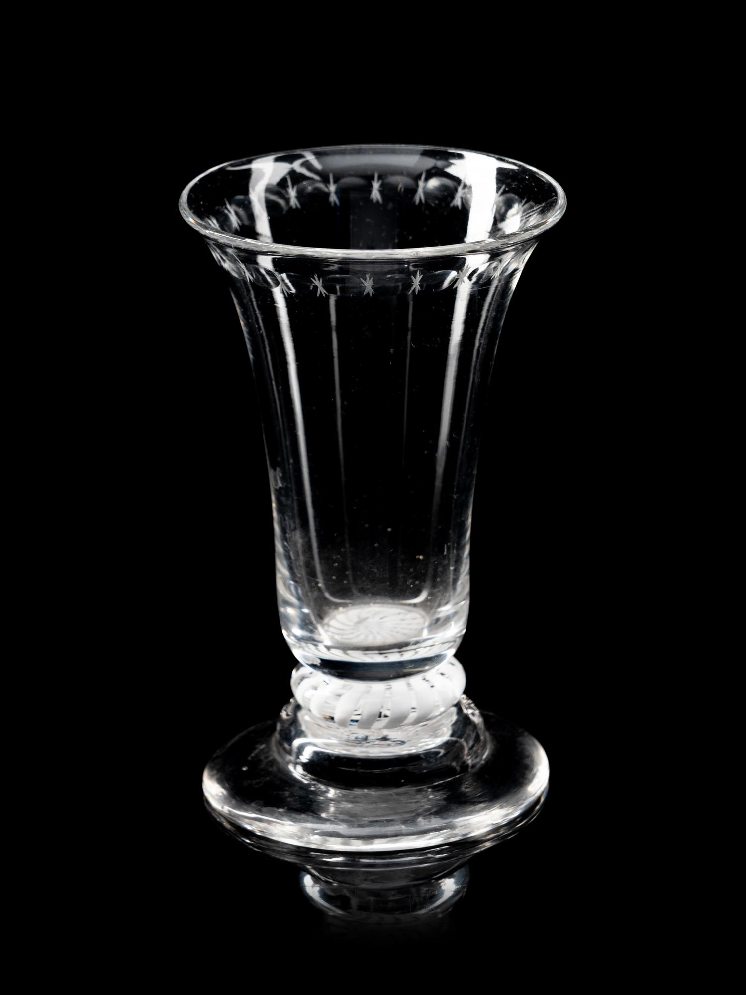 A Group of Four English Toasting Glasses