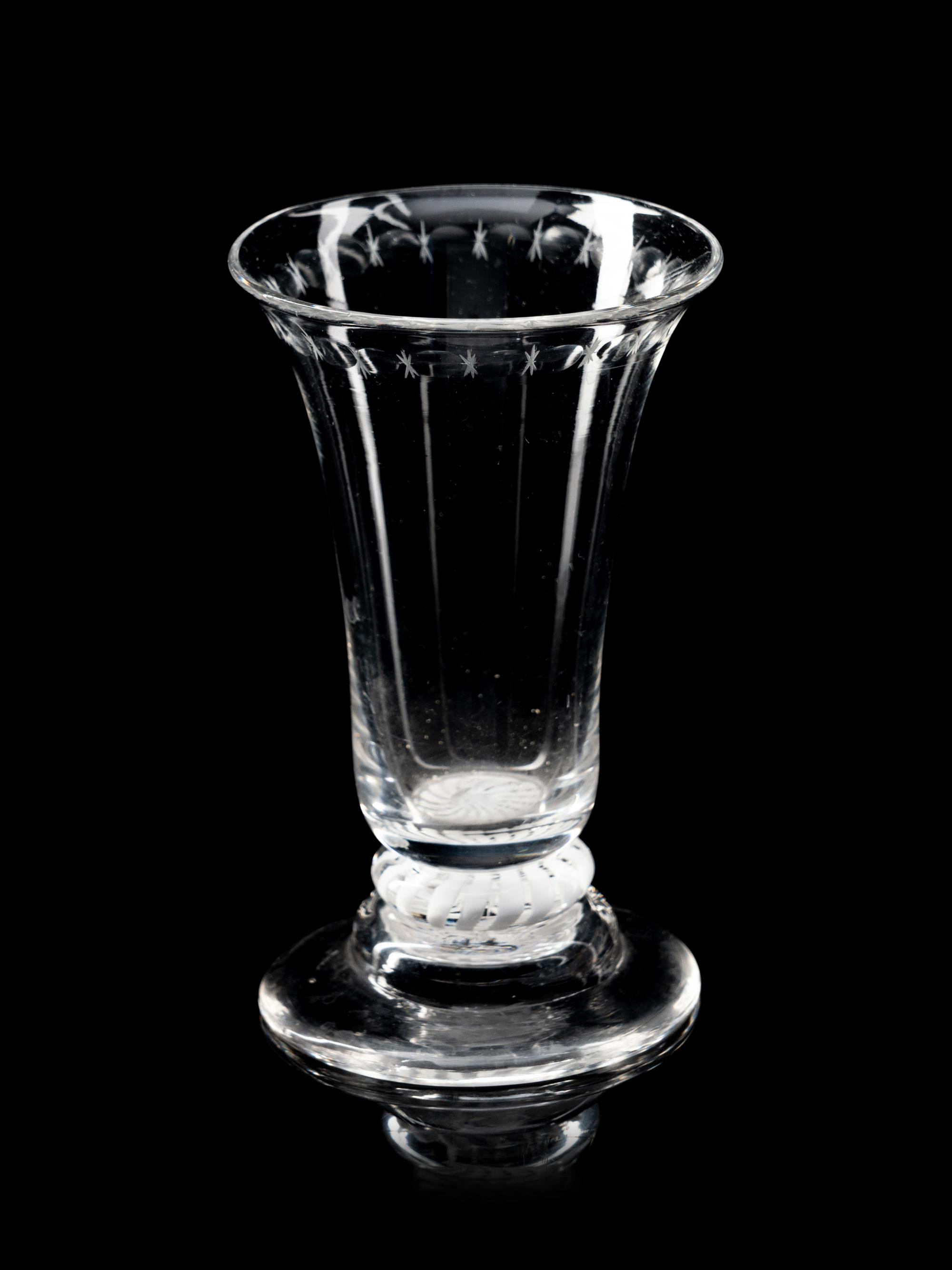 A Group of Four English Toasting Glasses