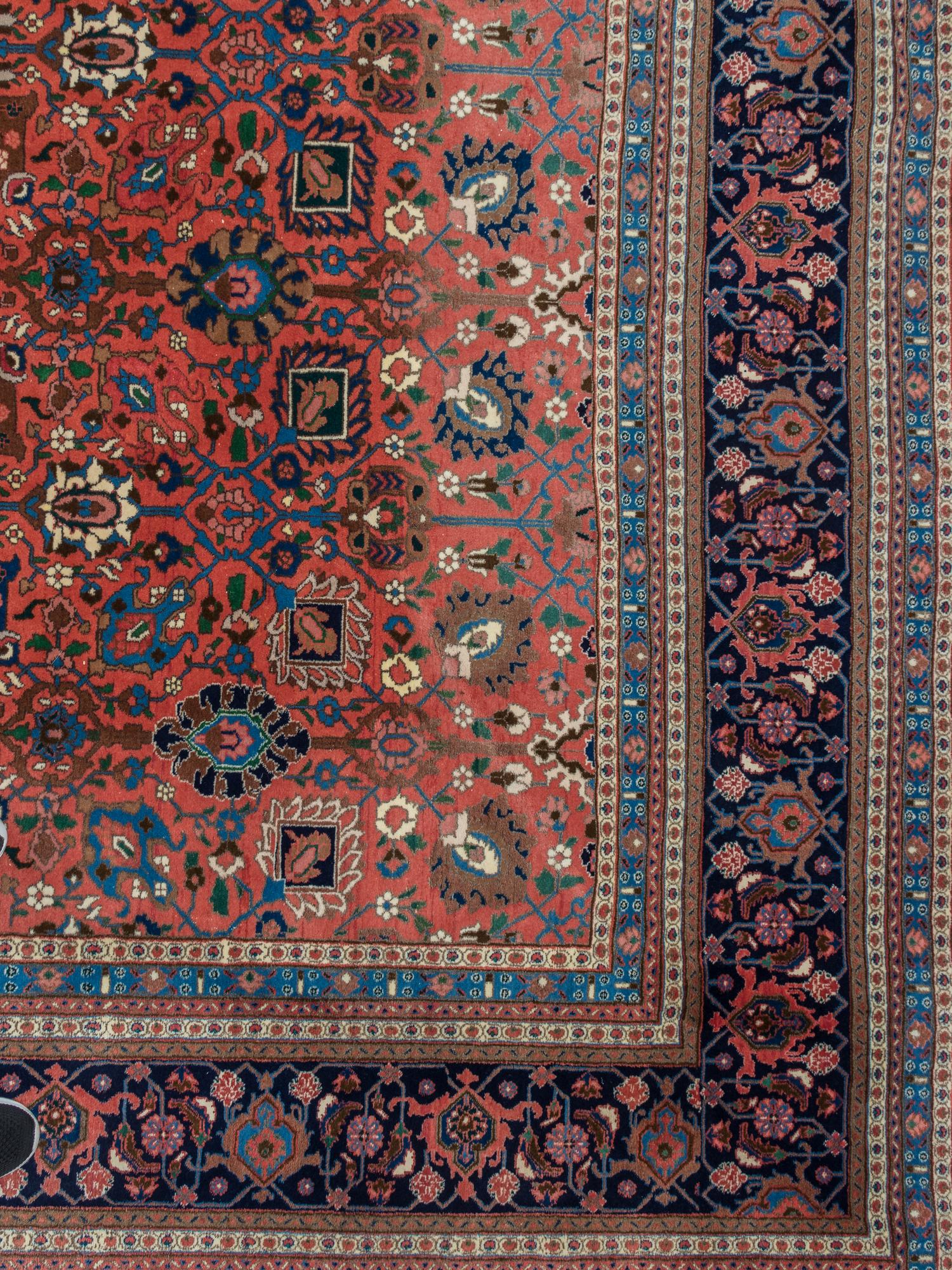 A Kirman Wool Rug