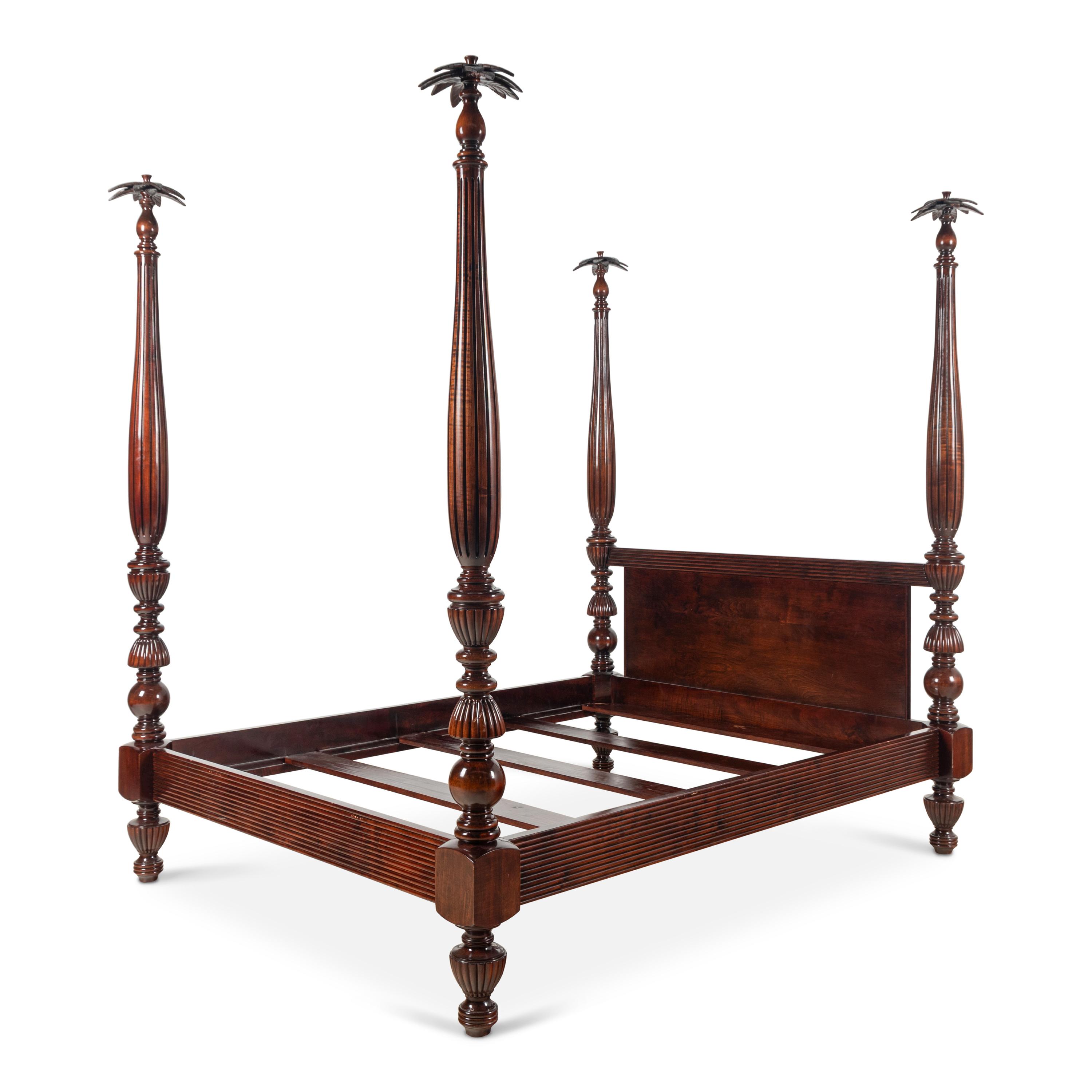 An Anglo-Colonial Style Poster Bed