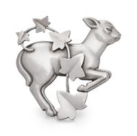 A Sterling Silver Brooch, Arno Malinowski for Georg Jensen,