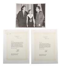 NIXON, Richard (1913-1994) 3 TLsS, with inscribed photograph, to Representative Samuel L. Devine.