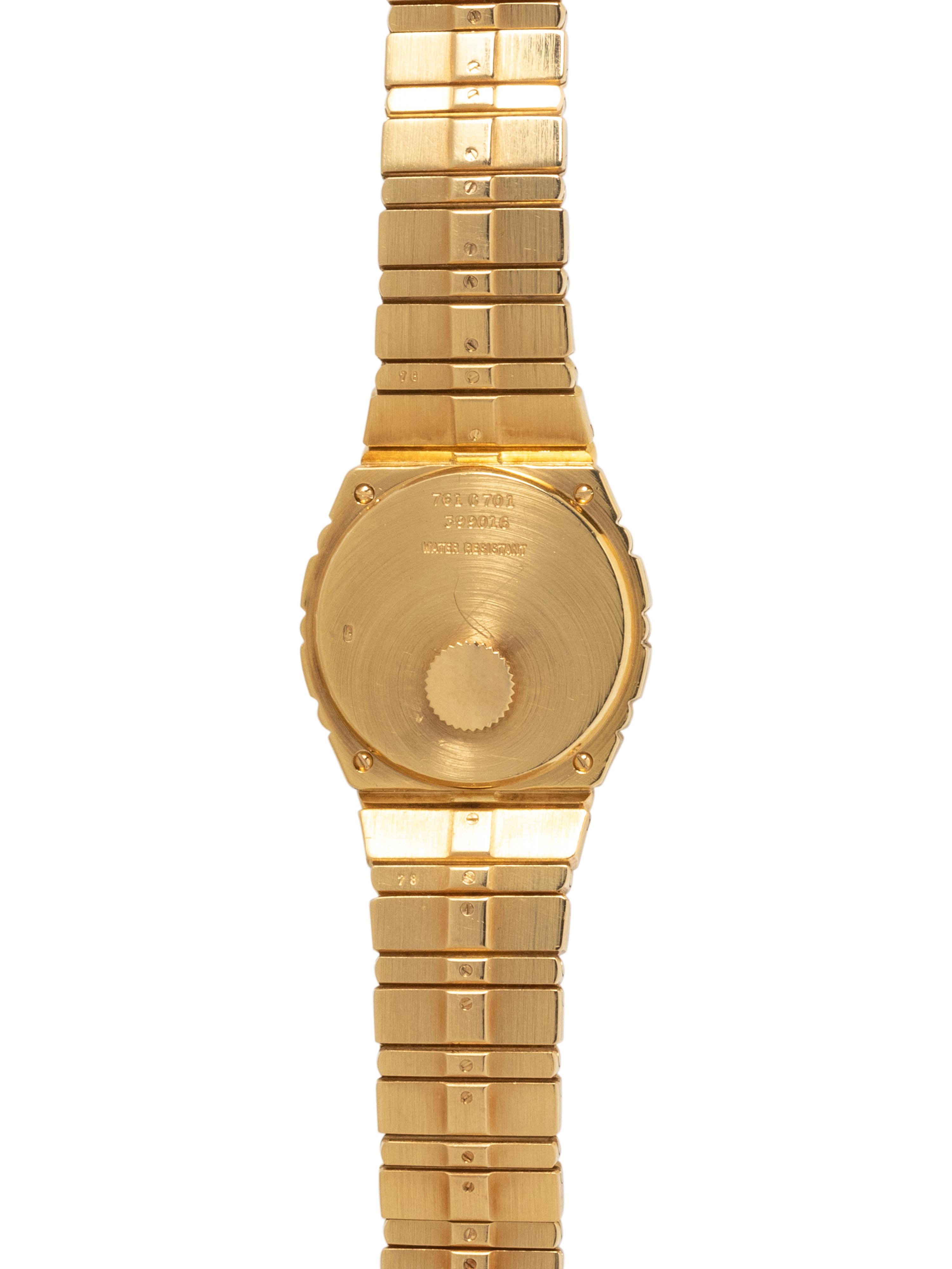 PIAGET, REF. 761C701 18K YELLOW GOLD 'POLO' WATCH