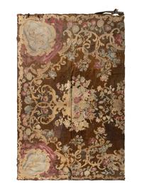 An Aubusson Needlepoint Rug Fragment