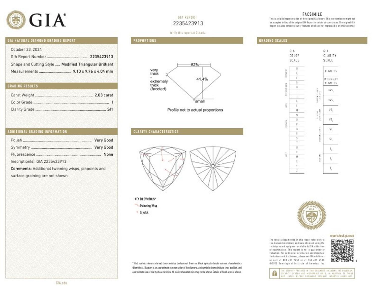 TRIANGULAR DIAMOND RING
