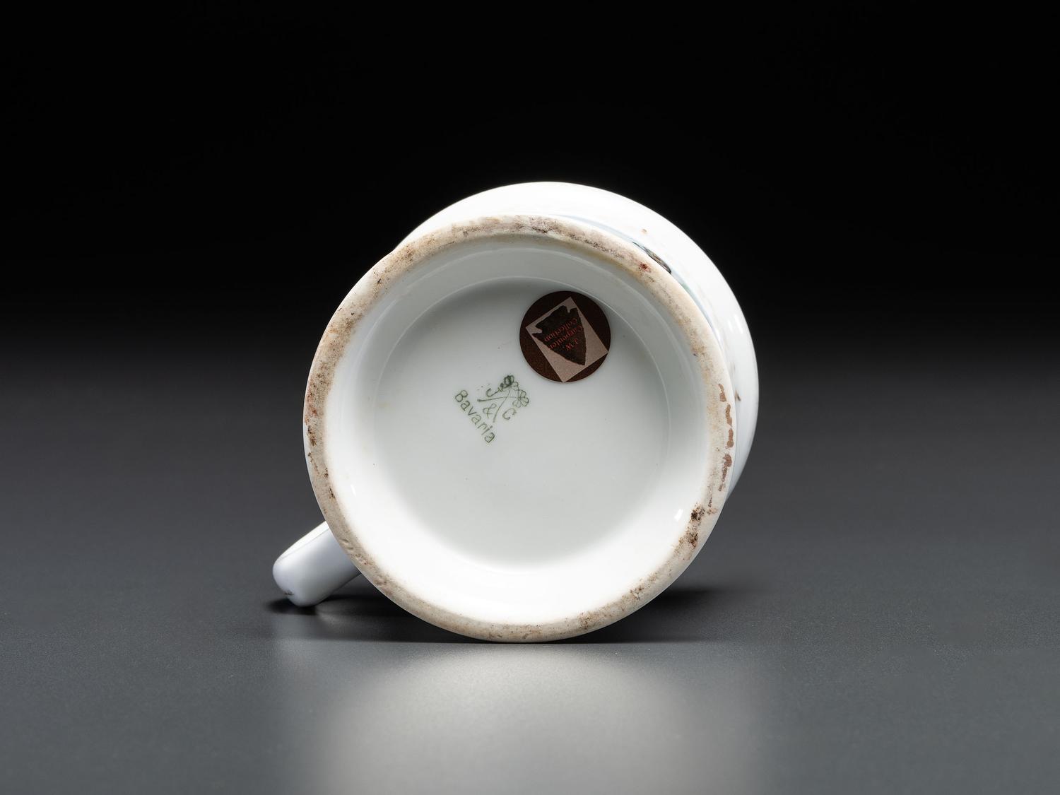 A Homing Pigeon Porcelain Occupational Shaving Mug