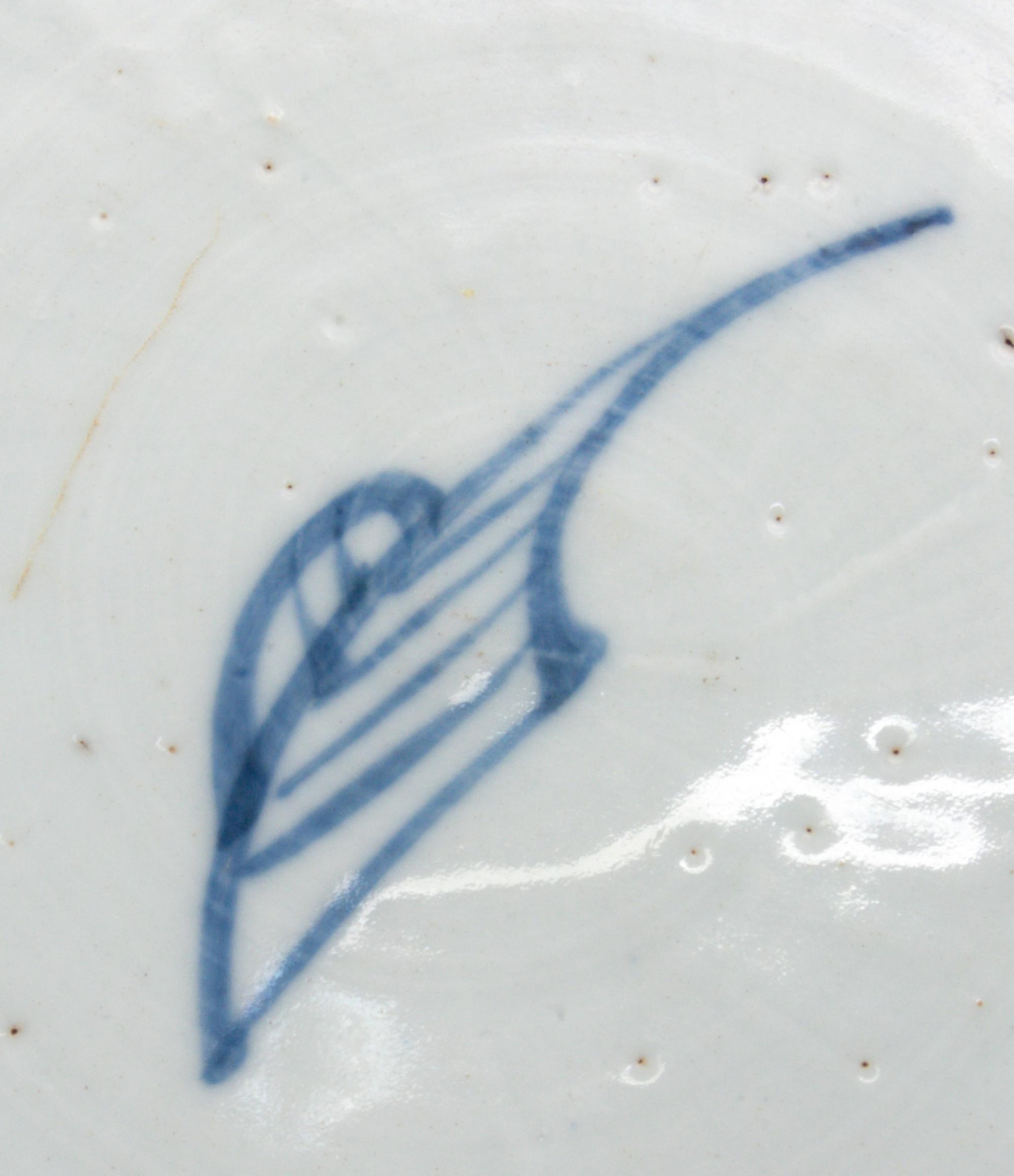 A Chinese Export Blue and White Porcelain Charger