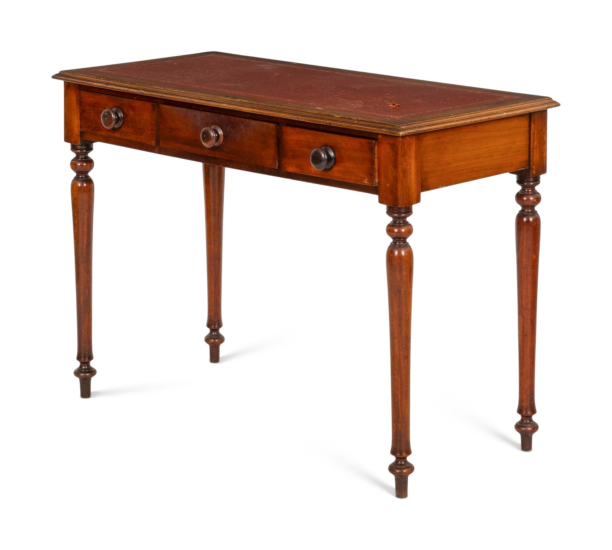 A William IV Style Mahogany Writing Table