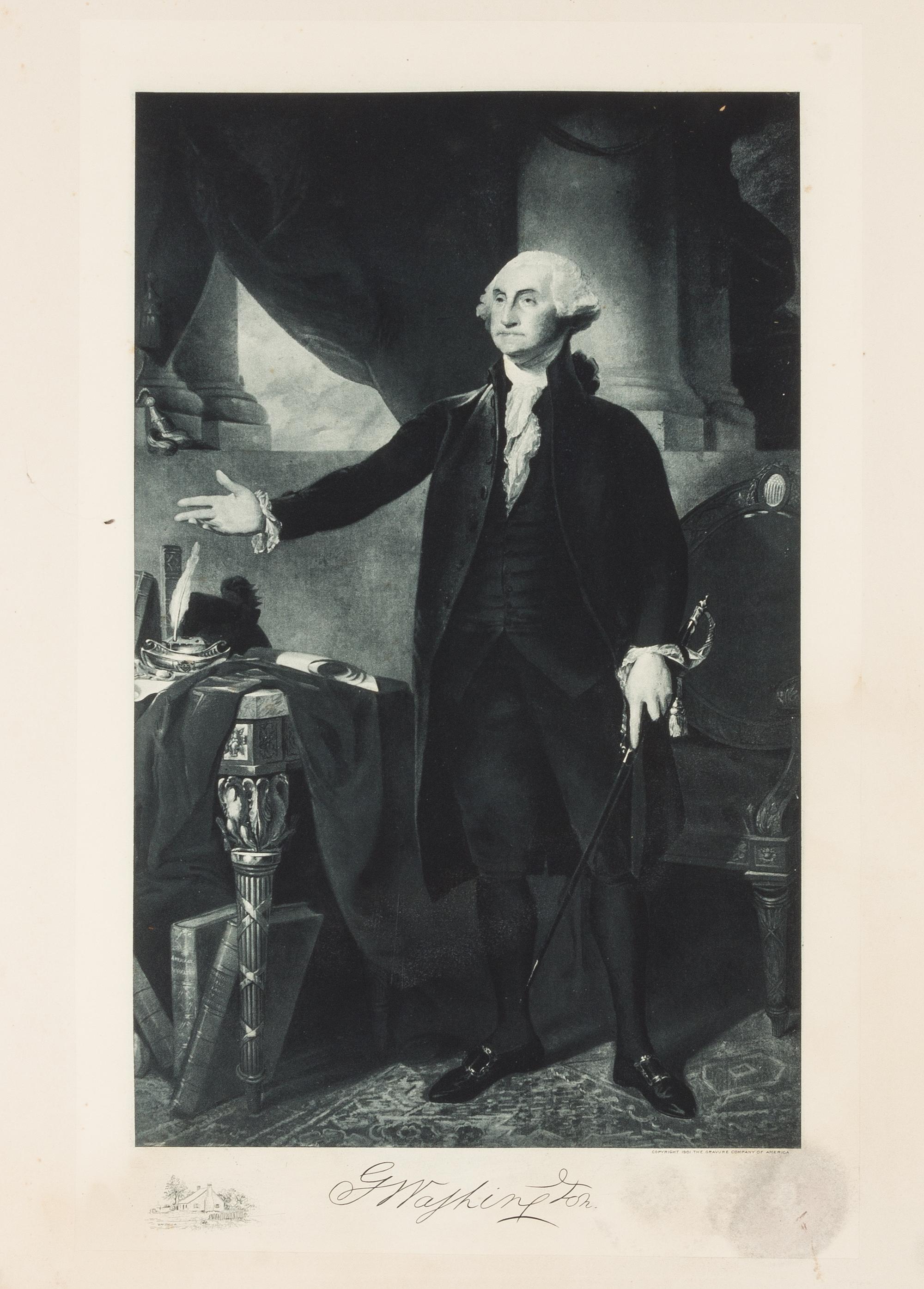 [PRESIDENTS]. The White House Gallery of Official Portraits of the Presidents. New York and Washington: The Gravure Company of America, 1907.