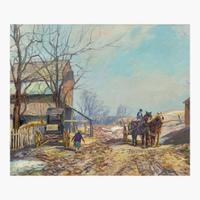 Edward Willis Redfield (American, 1869–1965) When Spring Comes