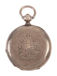 [CIVIL WAR]. Presentation watch engraved to Major Jeremiah A. Sullivan, 13th NY Infantry & 1st NY Veteran Cavalry, KIA at Cabletown, WV, with CDV in uniform.