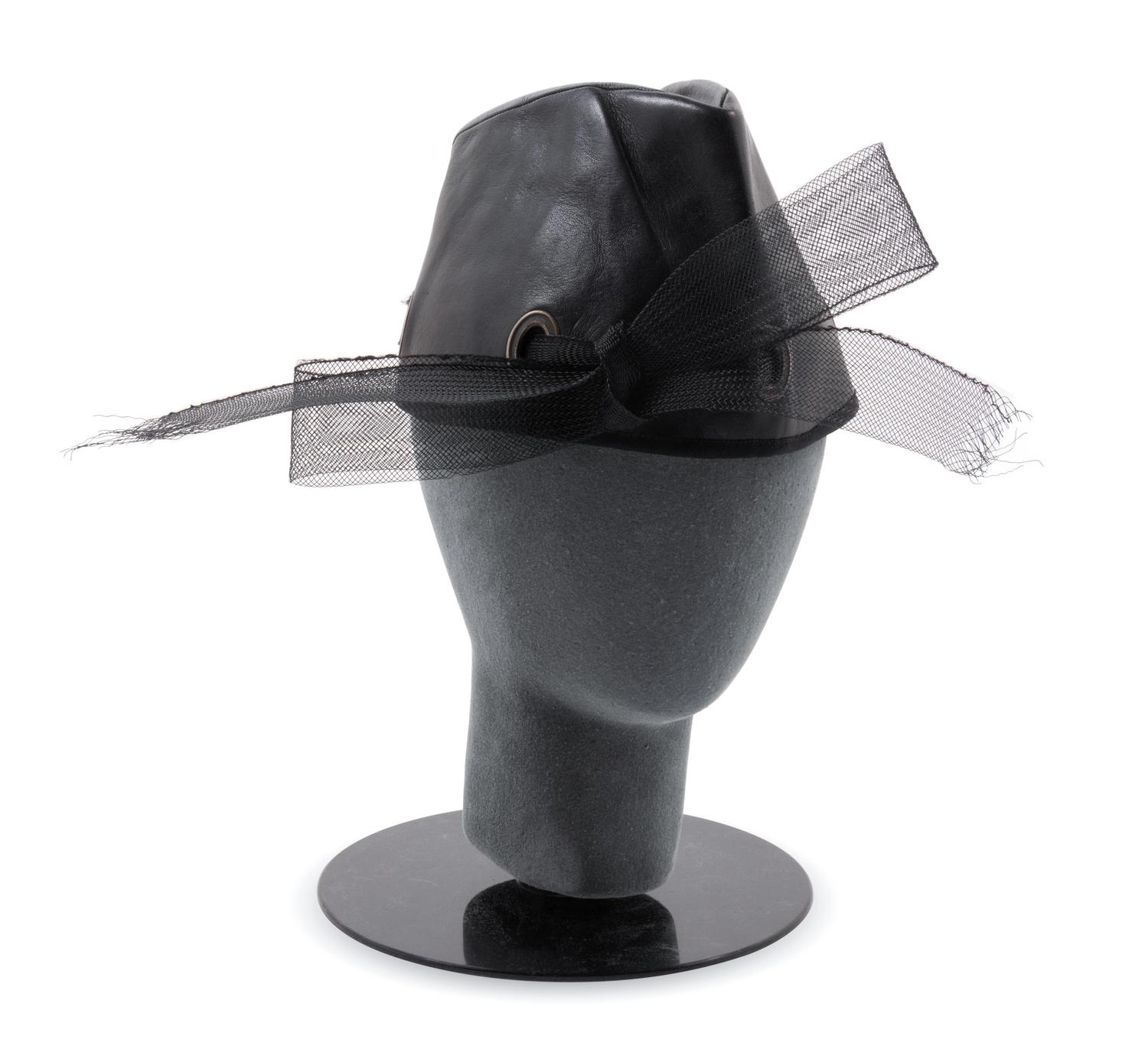 Two Pierre Cardin Hats, One Amy Downs Hat, and One Emanuel Ungaro Headband, 1960-90s