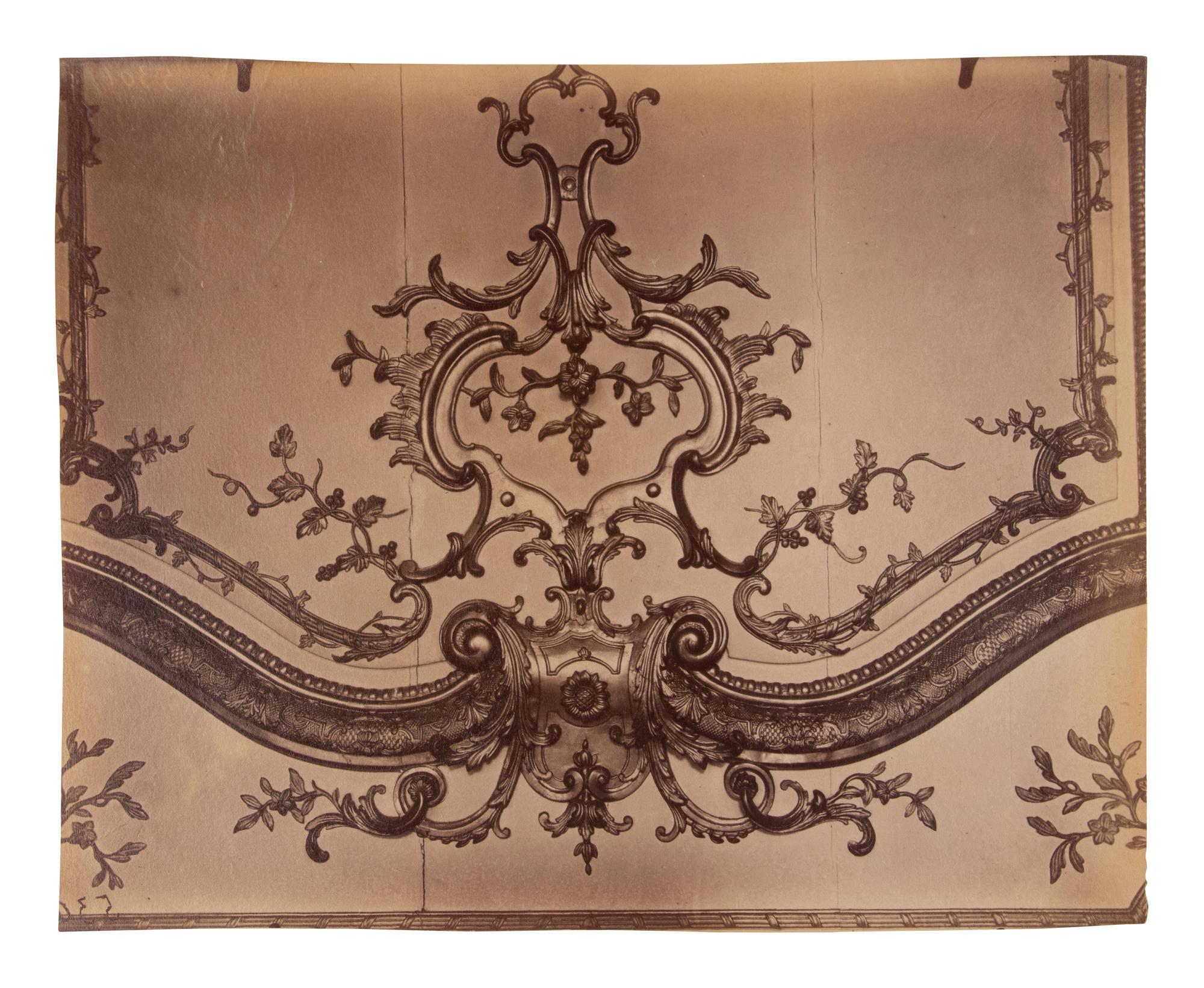A group of six photographs depicting early 20th Century Parisian architectural details (Saints-Gervais-et-Protais, 1903-1904; Ambassade d'Autriche, 57 rue de Varenne, 1905; La Monnaie-quai Conti [5234], 1905-1906; Hôtel de Roquelaure, boulevard Saint-Germain, 246, 1905-1906; Hôtel de la Duchesse, de Narbonne, rue Varenne 45, 1907; [Cluny–Diane Chasseresse. Art Français. École J. Goujon], 1911)