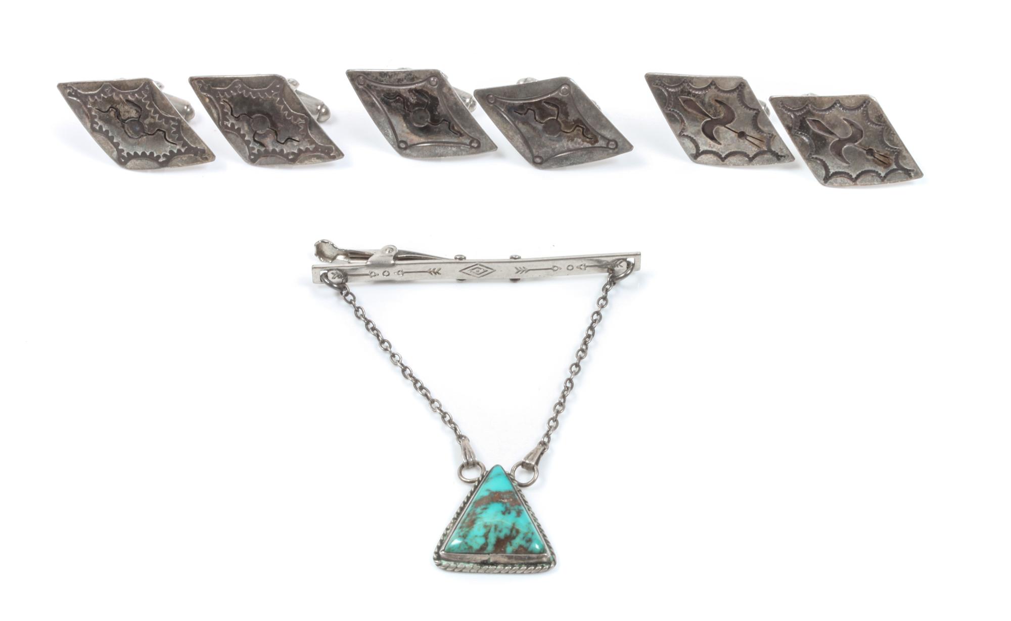 Group of Southwestern Men's Jewelry