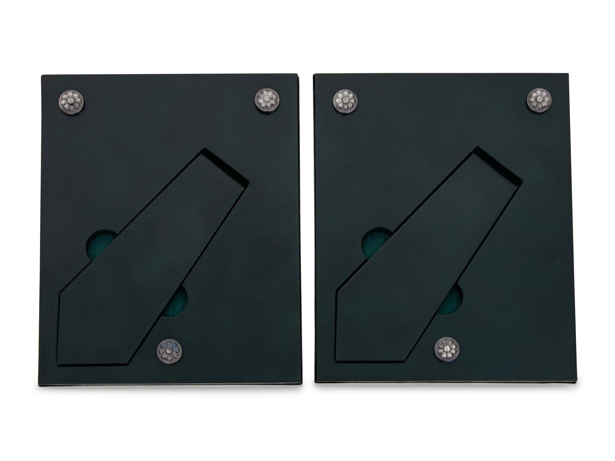 A Pair of Buccellati Silver Picture Frames
