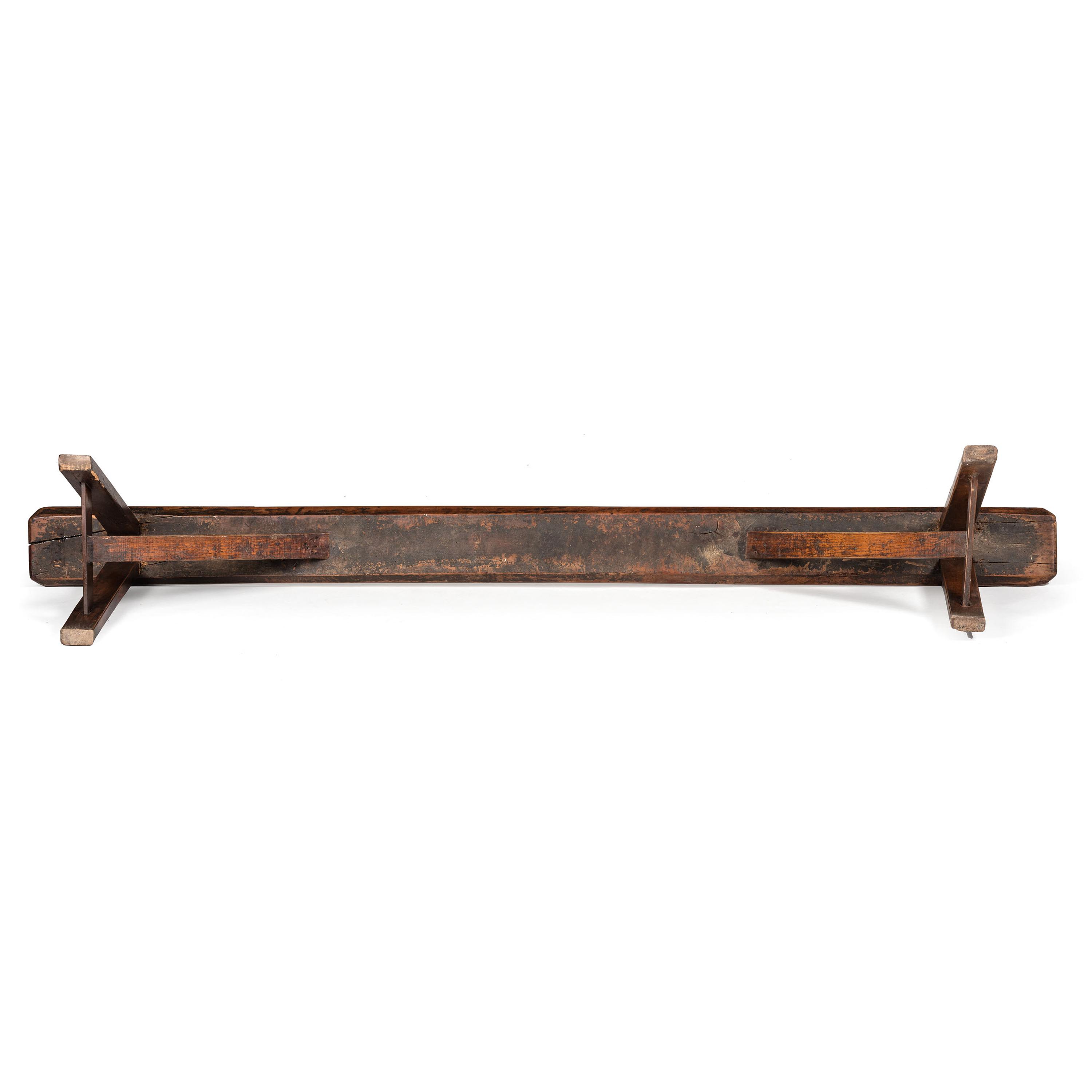 A Primitive Walnut Bench