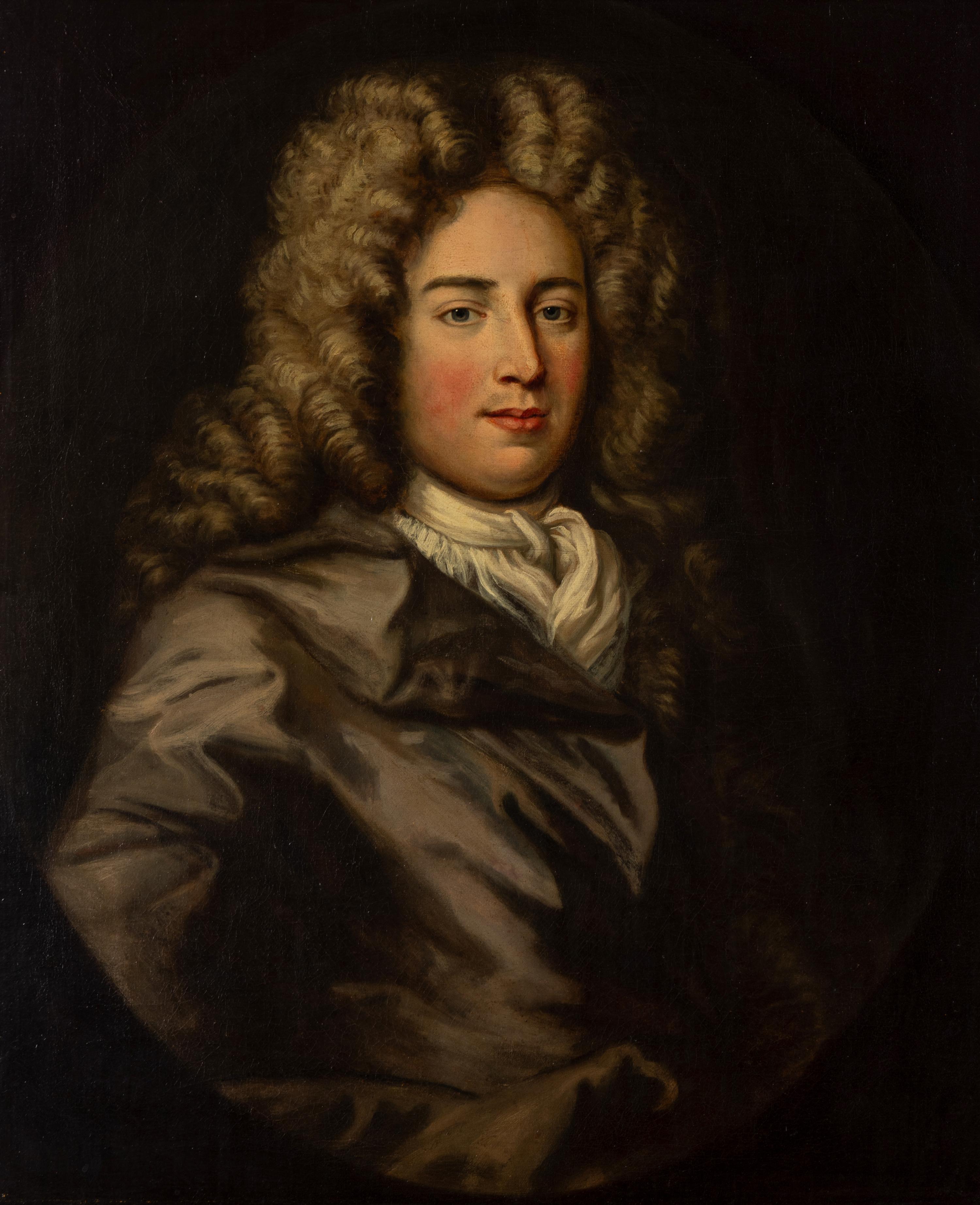 Manner of Godfrey Kneller (British, 1646–1723) — Gentleman in Grey