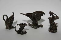 A Group of Seven Haeger Pottery Table Articles Width of widest 14 1/2 inches.