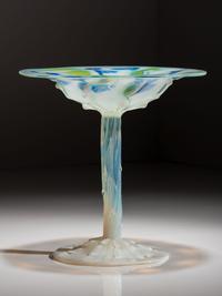 Opalescent Reactive Compote with Morning Glories