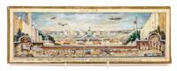 Hazel Goetsch, (American 1892-1984), Nine Works: Mural Studies for St. Louis Post Office, c. 1939