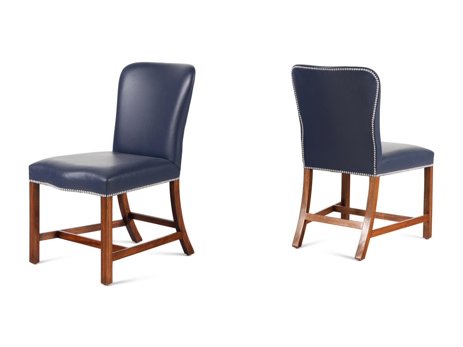 A Set of Six Rose Tarlowe Melrose House Chippendale Dining Chairs
