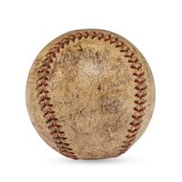 A 1934 Cincinnati Reds Team Signed Autograph Baseball Featuring Chick Hafey (PSA Letter of Authenticity),