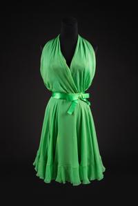 Christian Dior by Marc Bohan Haute Couture Dress, Inner Bodice and Shoes, Spring-Summer 1964 — Worn by Dame Olivia de Havilland in the 1964 movie 'Hush...Hush, Sweet Charlotte'.
