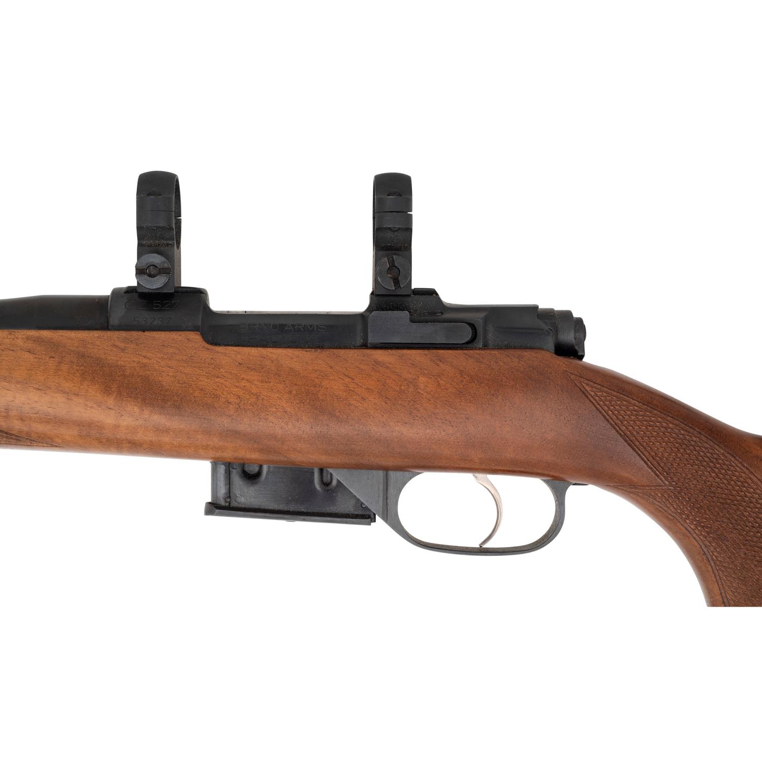 * CZ Model 527 with Scope Mounts