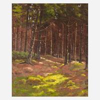 Ben Foster (American, 1852-1926) Forest Path