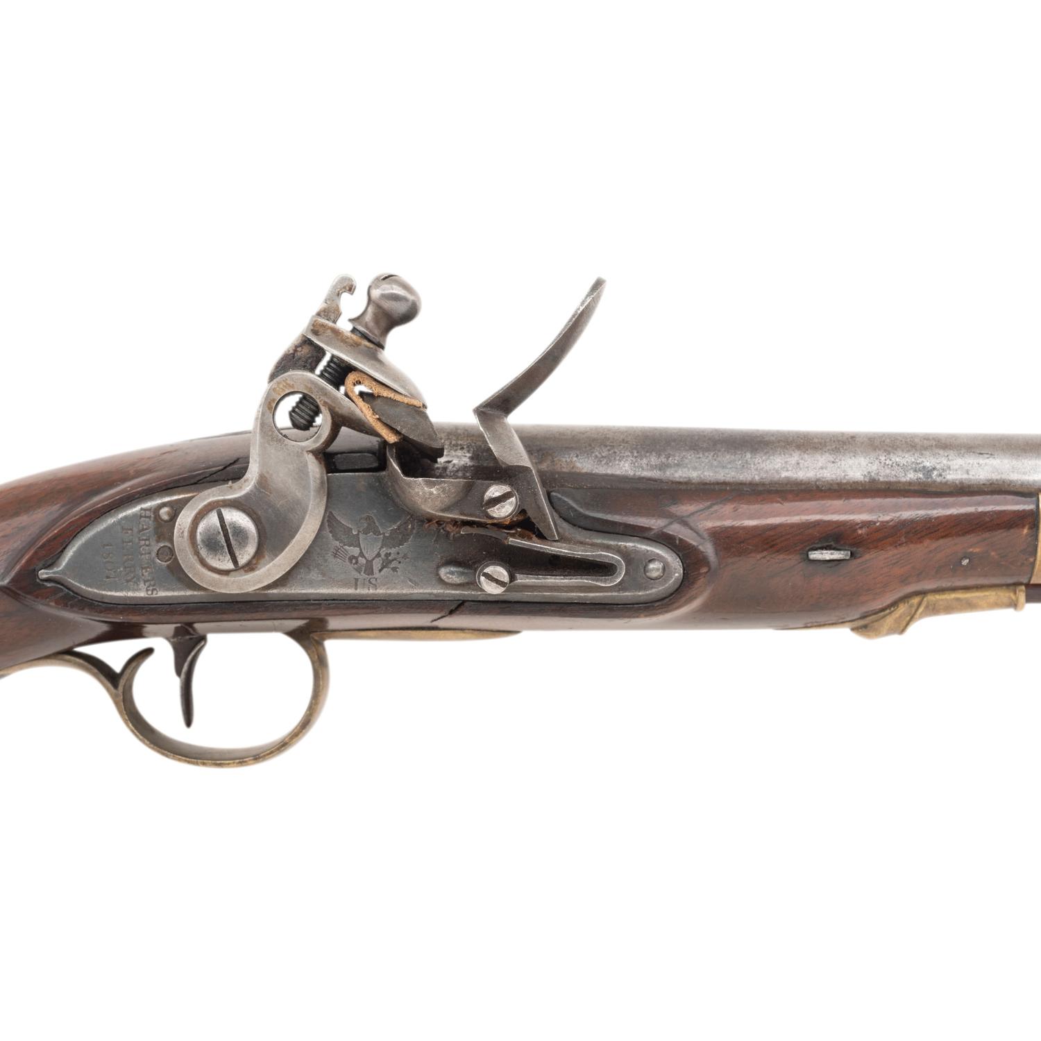 US Model 1803 Pistol by Harpers Ferry dated 1807.