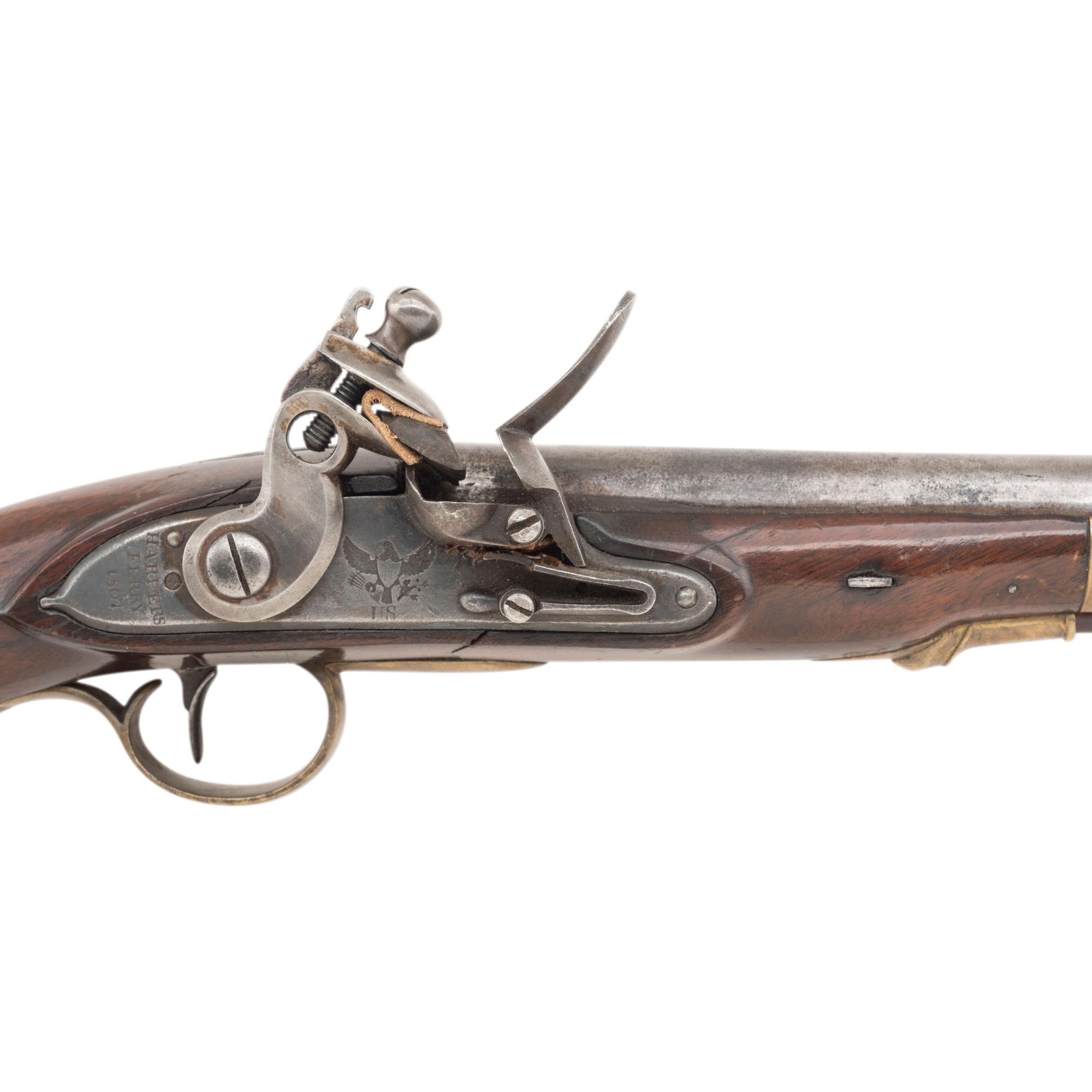 US Model 1803 Pistol by Harpers Ferry dated 1807.