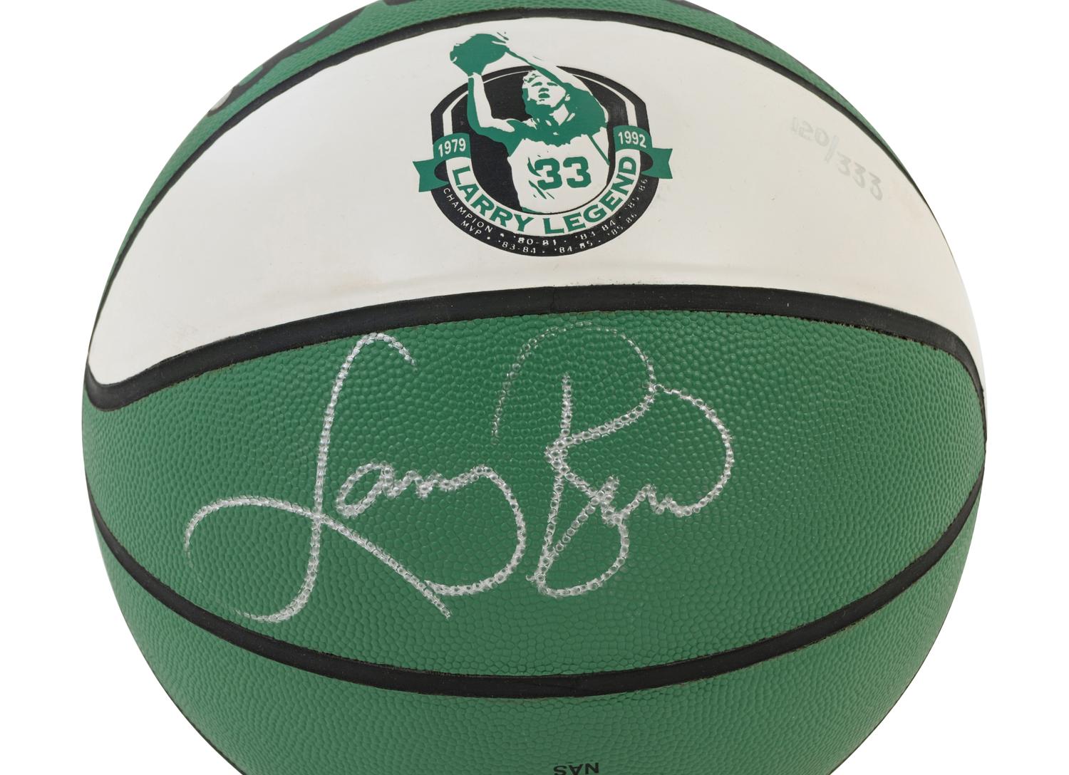 A Larry Bird Signed Autograph 1992 Larry Legend Limited Edition Basketball (Upper Deck Authenticated),