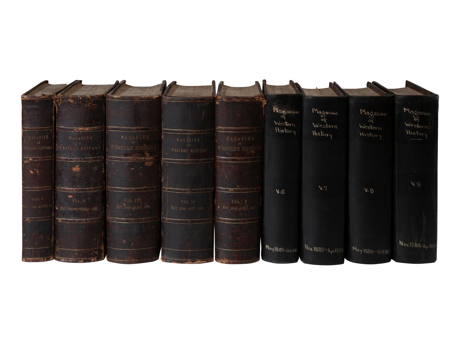 Magazine of Western History. Vols. 1-9, 1884-1889.