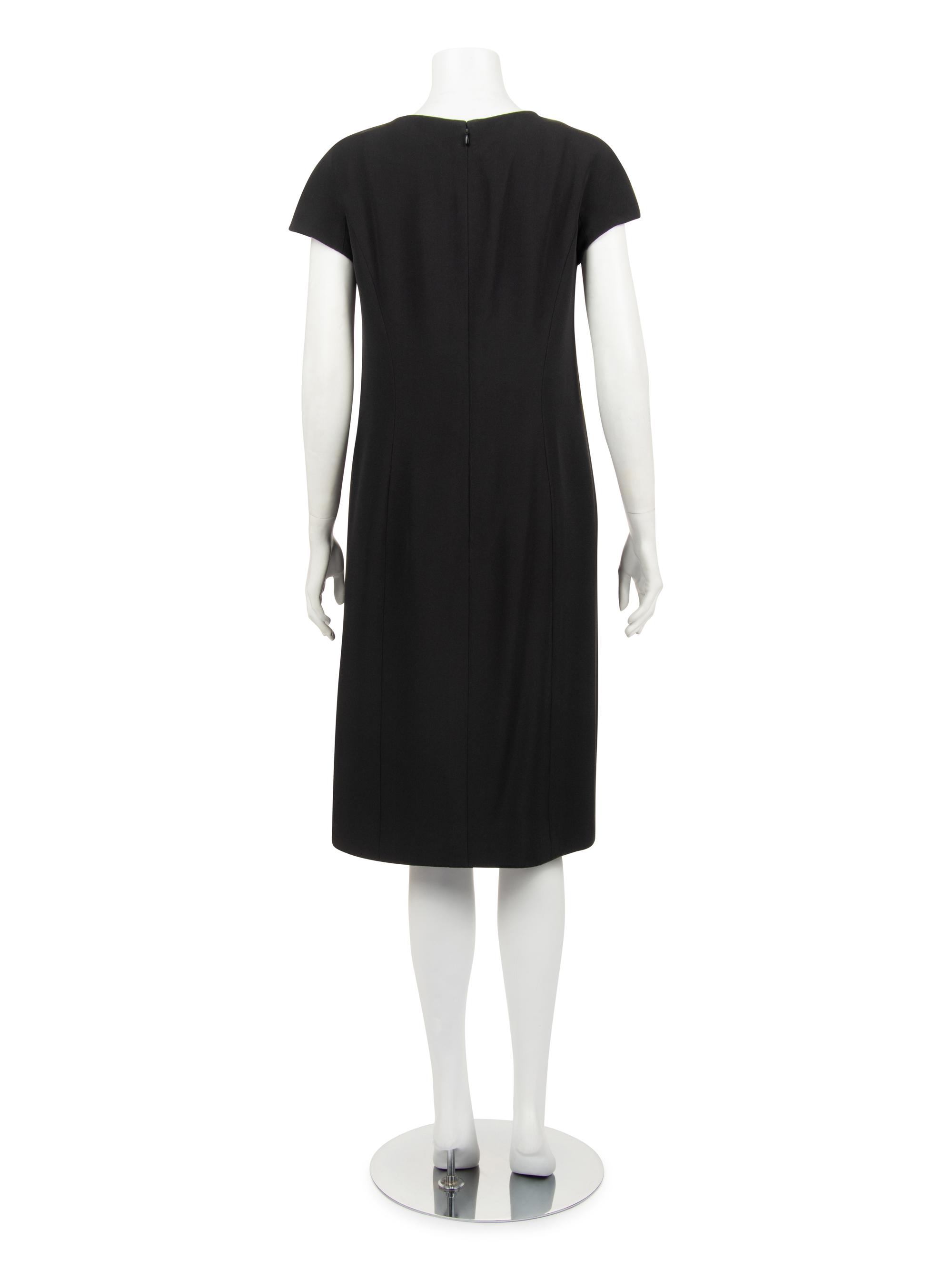 Christian Dior Haute Couture Two-Piece Ensemble: Cap Sleeve Shift Dress and Scalloped Banded Taffeta Coat, Spring/Summer 2012