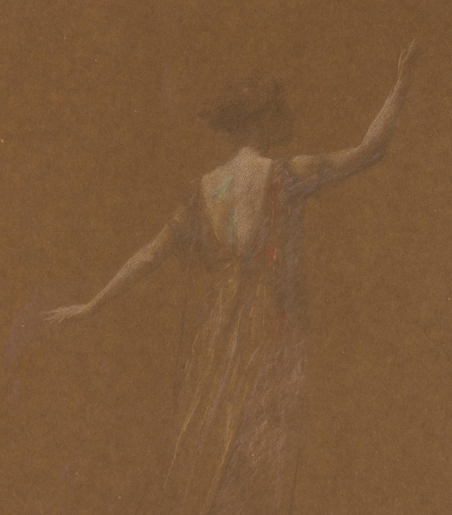Back View of Standing Woman No. 4 , by 1910