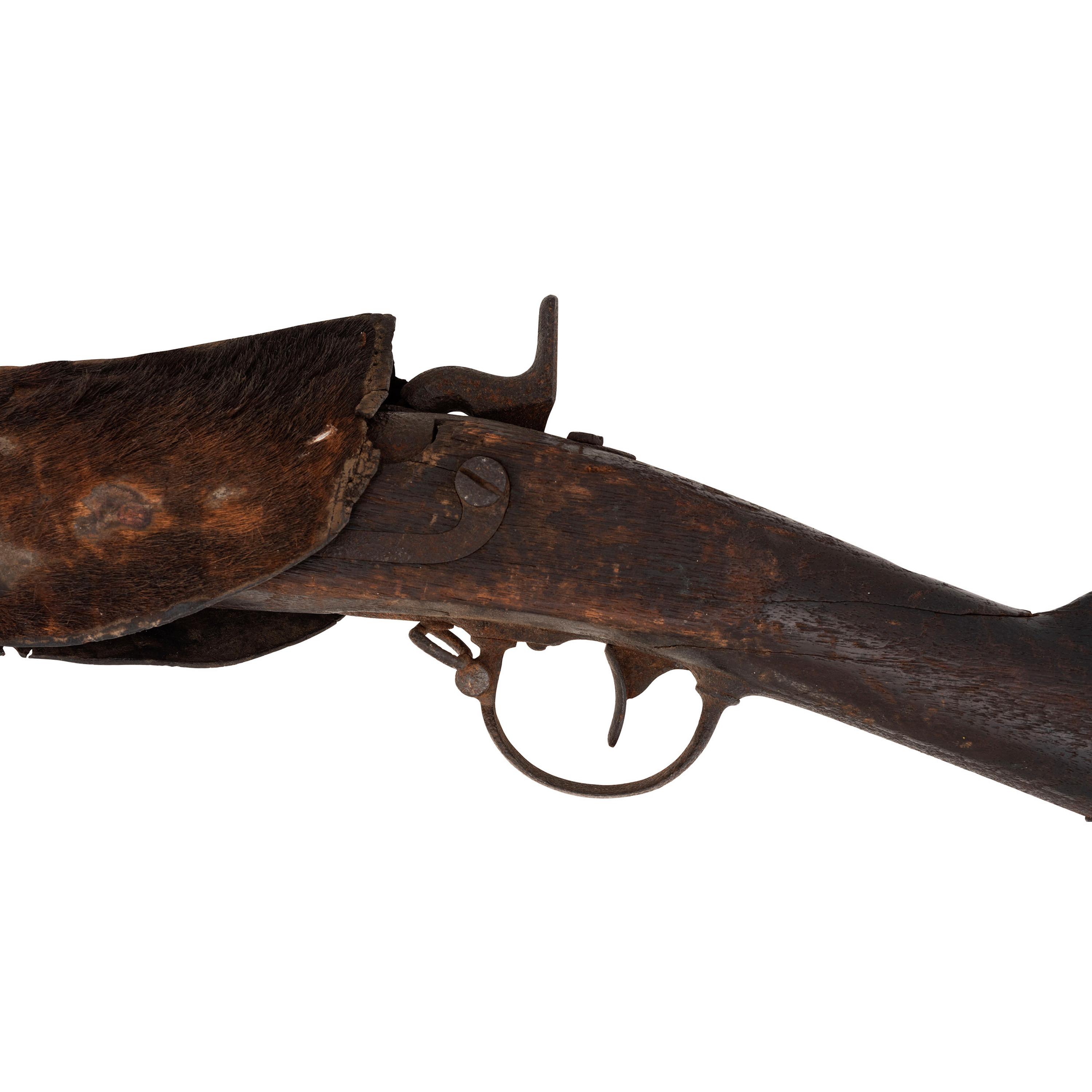 US Model 1842 Springfield Musket Attributed to the Warrior "Good Lance" and Collected at Wounded Knee