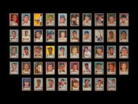 A Near Set of 1952 Topps Baseball Cards (371/407) Featuring Over 60 High Numbers