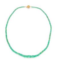 EMERALD BEAD NECKLACE