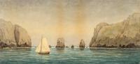 Untitled, Sailboats in the Harbor, 1889