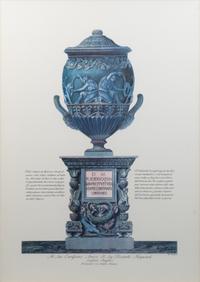 An Italian Engraving of a Marble Vase from the Pallazzo Barberini by Giovanni Batista Piranesi — 19TH CENTURY