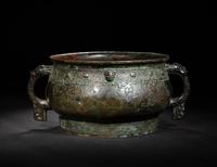 An Archaic Bronze Food Vessel, Gui