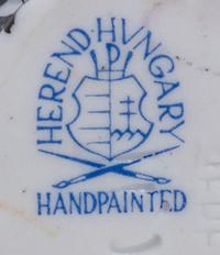 Two Herend Porcelain Animals